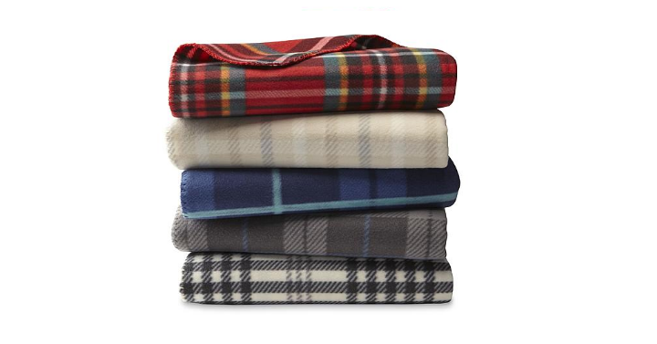 Wow! Cannon Fleece Throws Only $3.99 each! (Reg. $9.99)