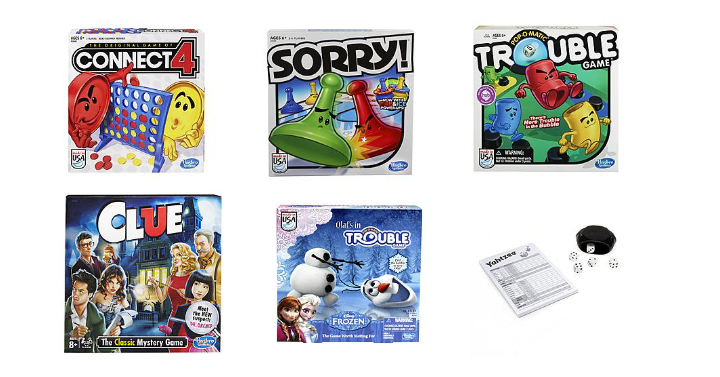 Kmart Doorbuster: Board Games for Only $4.99 Shipped! (Reg. $11.99) Grab Clue, Trouble, Sorry!, Connect 4 and More!