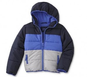 Simply Styled Boy’s Colorblock Puffer Coat – Only $14.99 + Earn $15.14 SYW Points!