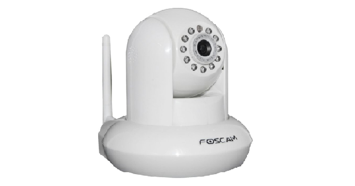 Foscam Pan & Tilt IP/Network Camera w/ 2-way Audio Night Vision Only $29.99 Shipped! (Reg. $59.99)