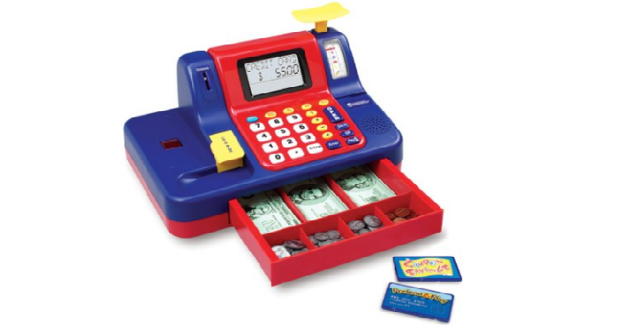 Learning Resources Pretend & Play Teaching Cash Register Only $22.36! (Reg. $54.99) LOWEST Price!