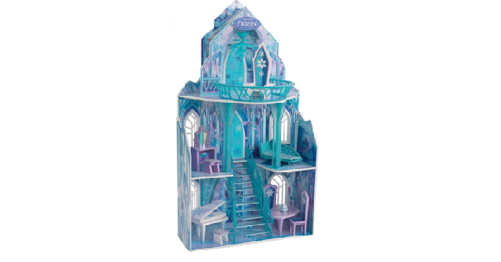 KidKraft Disney’s Frozen Ice Castle Dollhouse 5 Rooms and Chandelier Only $99.99 Shipped! (Reg. $199.99)