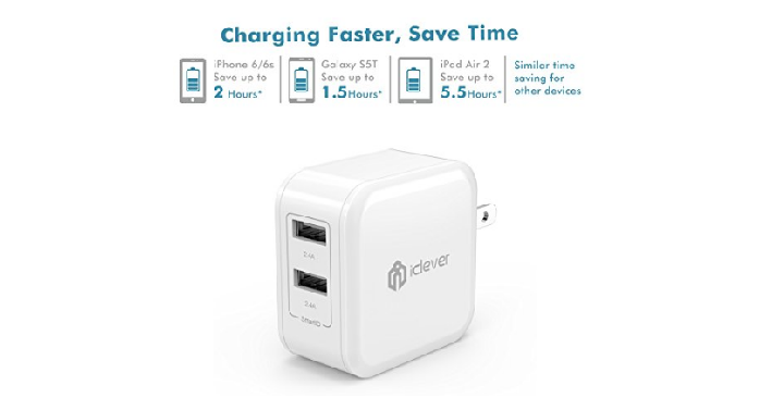 iClever BootCube USB Wall Chargers Buy 1 Get 1 FREE! Grab 2 for Only $10.99! (Reg. $59.98)