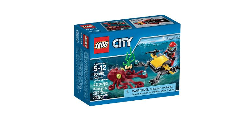 FREE LEGO City Scuba Scooter With a $34.99 Select Toy Purchase!!
