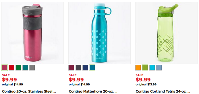 The Kohl’s Black Friday Sale! Huge Selection of Contigo Mugs and Water Bottles – Just $8.49!
