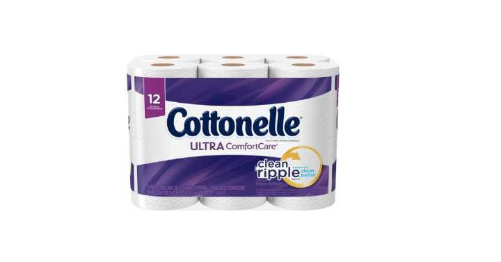 Cottonelle Ultra ComfortCare Big Roll Toilet Paper (12 Count) Only $3.99! (Reg. $9.99)