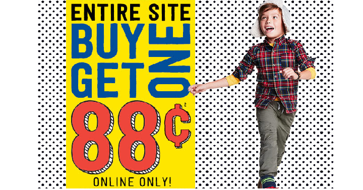 HOT! Crazy 8: Entire Site Buy 1, Get 1 for $0.88 + FREE Shipping! Pajamas Only $5.43 Each Shipped! (Today, Nov. 3rd Only)