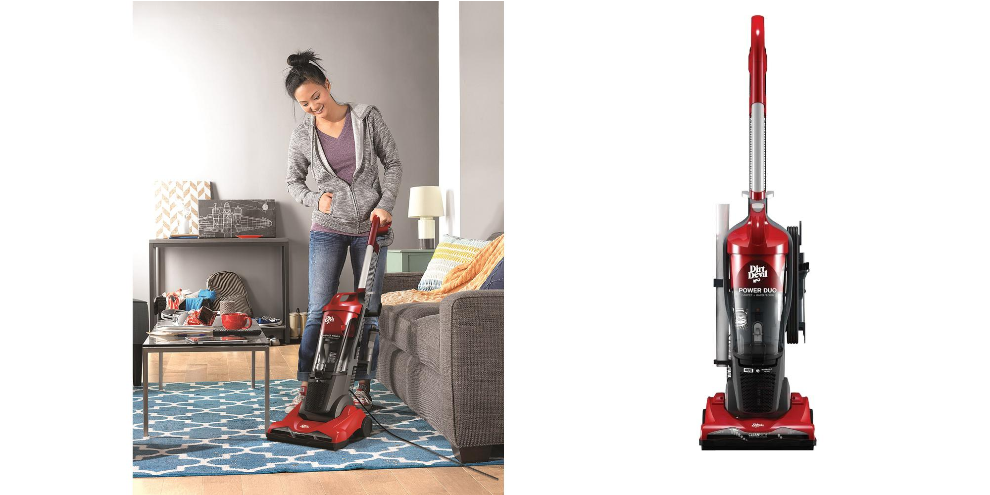 Dirt Devil Compact Power Bagless Upright Vacuum Cleaner—$29.88!!