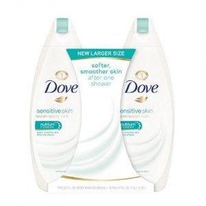 Amazon: Dove Body Wash, Sensitive Skin 22 Oz (2 Count) Only $7.07!