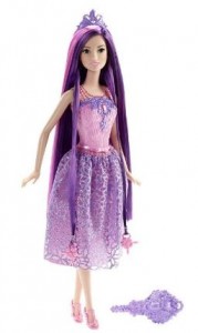 Amazon: Barbie Endless Hair Kingdom Princess Doll in Purple Only $6.79! (Reg. $11.99)