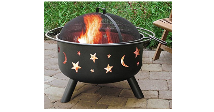 Landmann Big Sky Stars and Moons Firepit for only $95.32 Shipped!