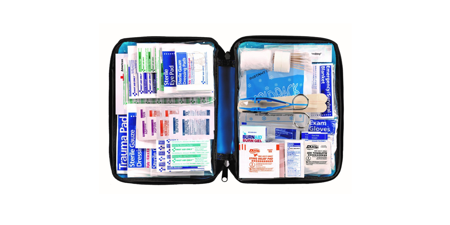 299-Piece First Aid Kit with Zippered Soft Case ONLY $11.69!