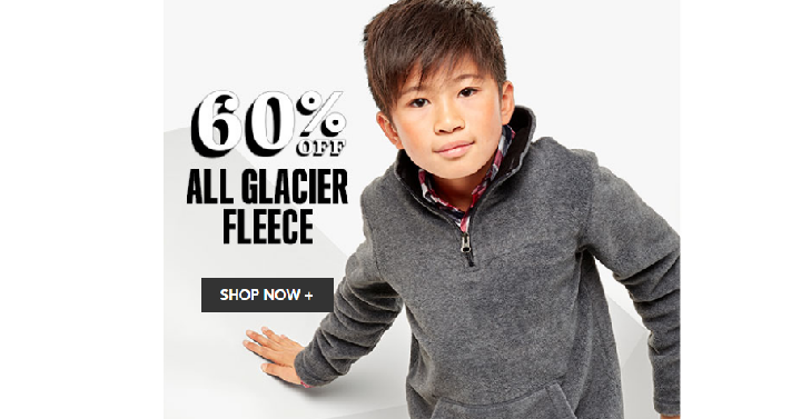 Move Fast! The Children’s Place: All Glacier Fleece is 60% off = Half Zip Sweaters Only $6.78 Shipped! (Reg. $16.98) or Fleece Pants $5.18 Shipped! (Reg. $12.95)