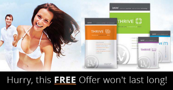 RUN!! Free Sample of Thrive Experience Pack! Lose Weight & Have More Energy!