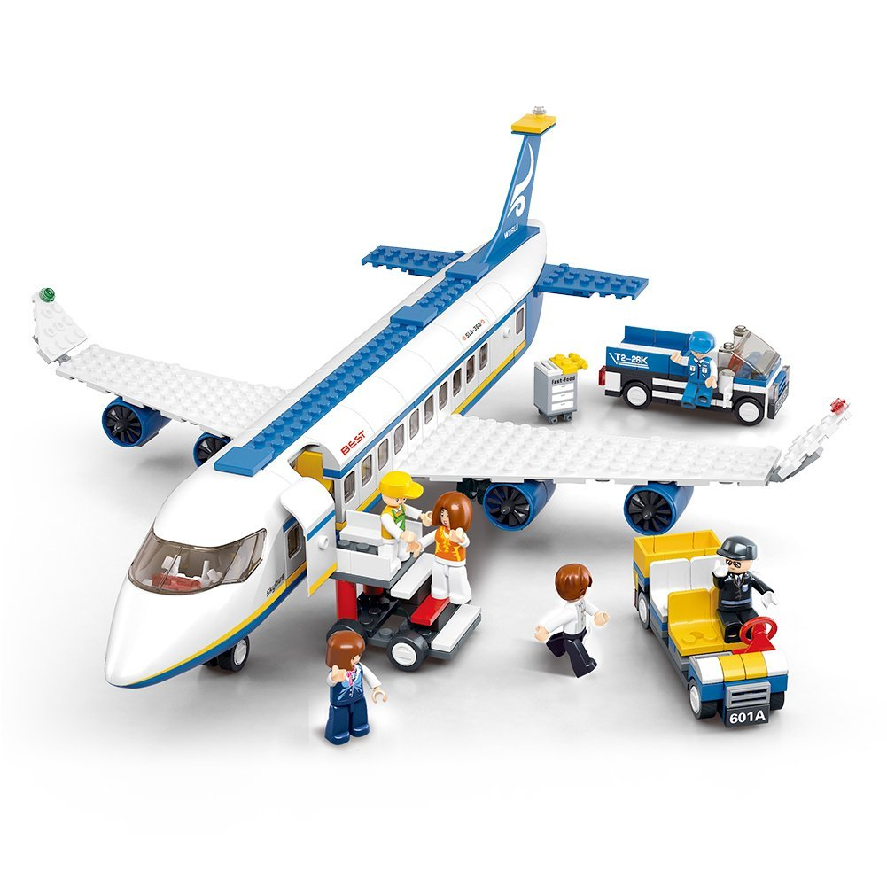 Sluban Building Block Plane City Airport Cargo Terminal Just $18.99! (Compatible with Lego)