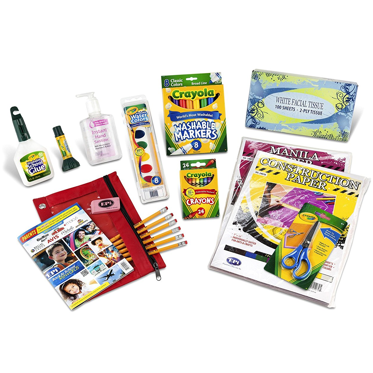 Kindergarten Classroom Supply Pack Only $8.19! Great For at Home Use or at School!
