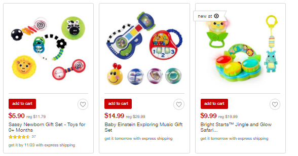Target: 50% Off Baby Gift Sets! Prices Start at $4.99 Shipped!