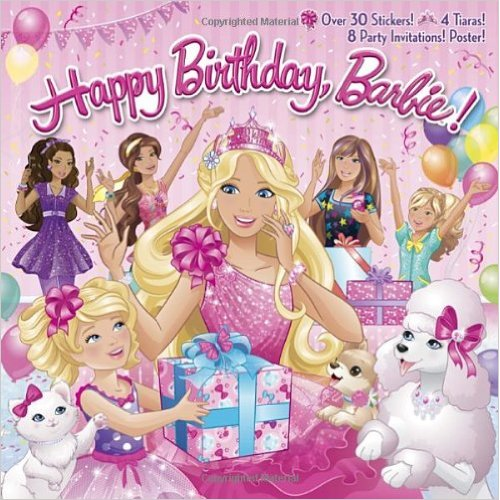 Happy Birthday, Barbie! Pictureback Book with Stickers Only $3.87 on Amazon!