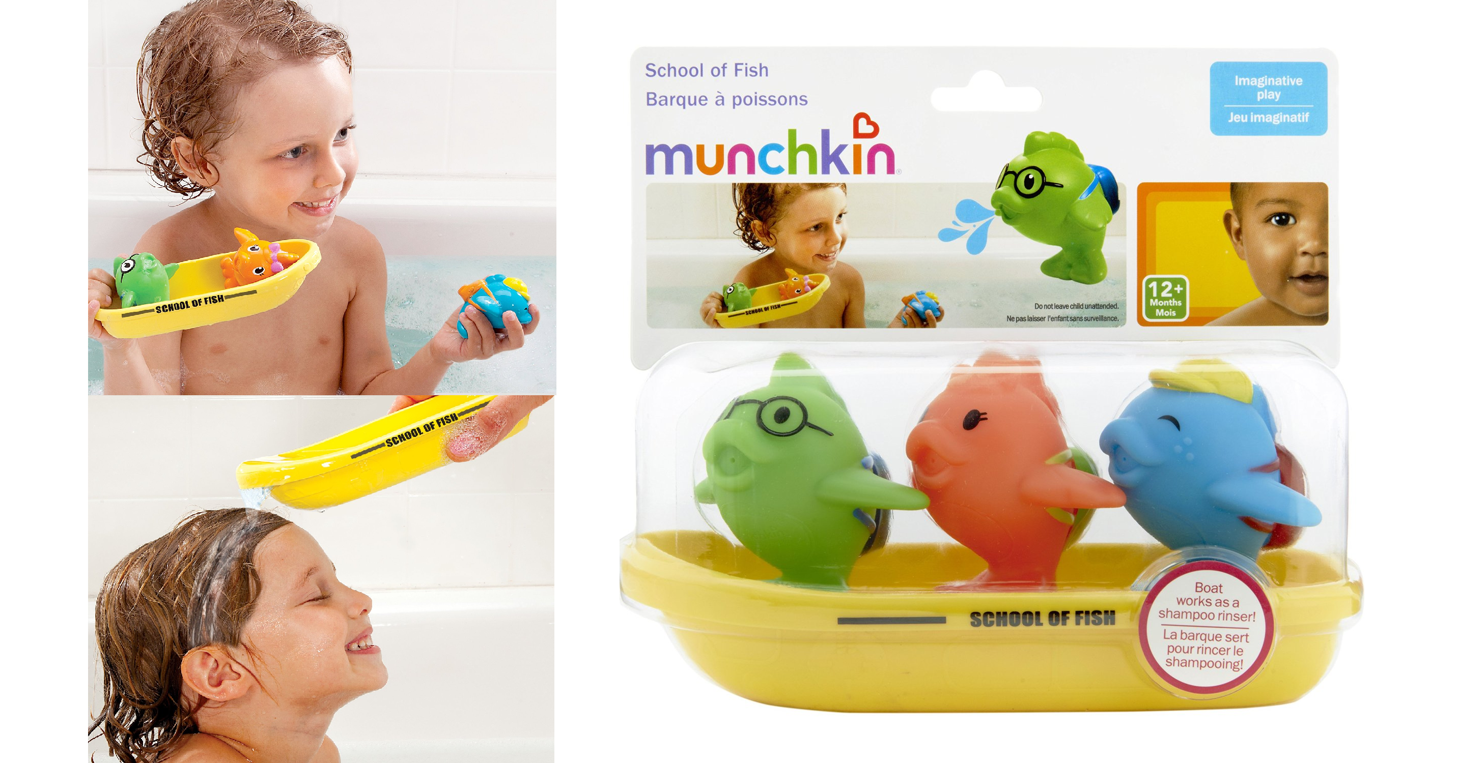 Munchkin Bath Toy, School of Fish Only $5.29 on Amazon! (Add-On Item)