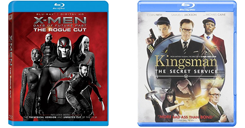 X-Men: Days of Future Past & Kingsman: The Secret Service Only $3.99 Each on Blu-ray!