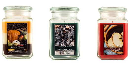 Kohl’s: Holiday Memories Large Jar Scented Candles Just $2.63 Each! (Great Neighbor Gifts!)