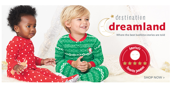 Macy’s: Up to 65% Off Carter’s Clothing + FREE Shipping with $25 Purchase! Pajamas Only $7.00 & More!