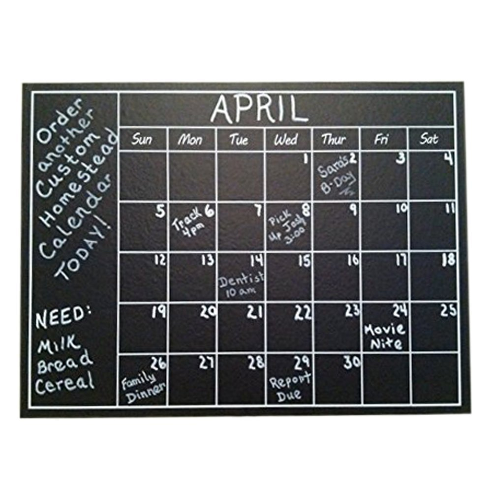 Chalkboard Calendar Wall Sticker Just $16.99 on Amazon!