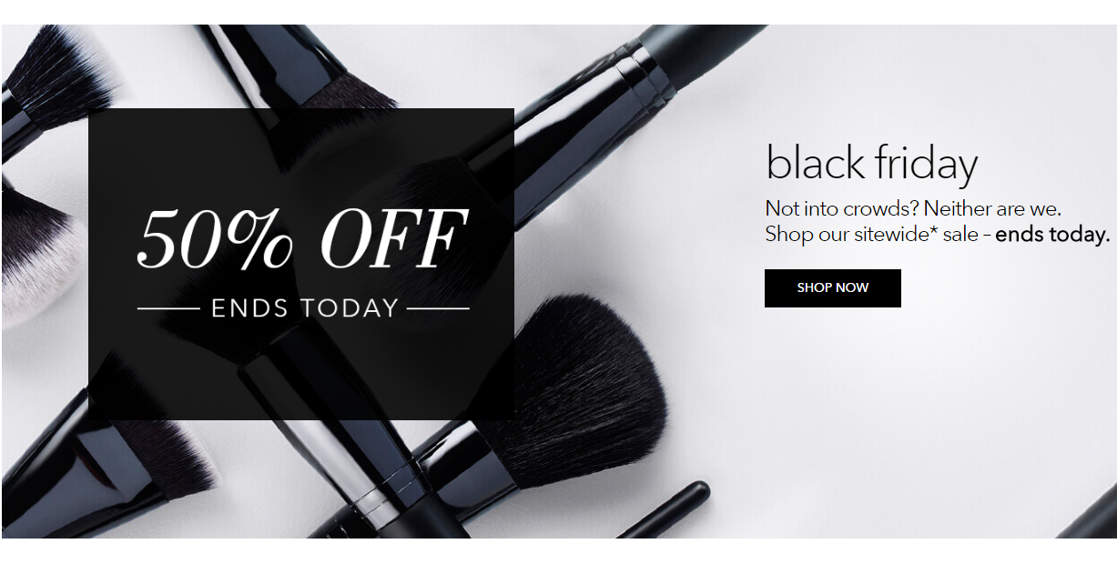 e.l.f. Black Friday Event with 50% Off Sitewide When You Spend $30!