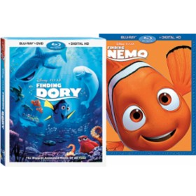 Finding Dory & Finding Nemo Combo Blu-ray Disc Only $29.99 Shipped!