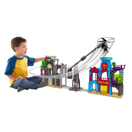 PRICE DROP! The Fisher-Price Imaginext DC Super Friends Super Hero Flight City Only $49.99!!
