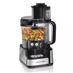 Hamilton Beach 12-Cup Stack and Snap Food Processor Only $32.79!