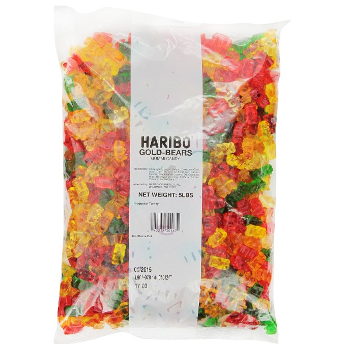 Haribo Gold-Bears Gummi Candy (5lbs) Only $12.15 Shipped!