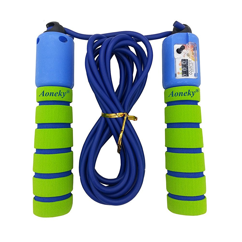 Aoneky Adjustable Kids Jump Rope with Counter and Comfortable Handles Just $7.99 on Amazon!