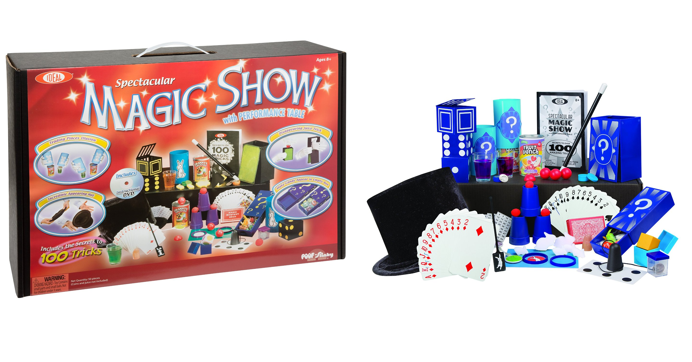Ideal 100-Trick Spectacular Magic Show Suitcase Just $15.99 on Amazon!