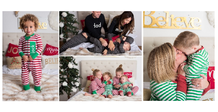 Personalized Holiday Family Pajamas Starting at $18.99! Hurry Sizes Are Going Fast!