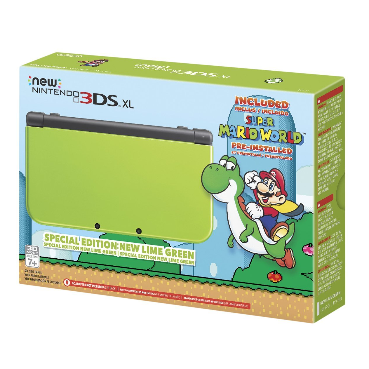 Nintendo New 3DS XL Special Edition: Lime Green (Amazon Exclusive) $199.00!