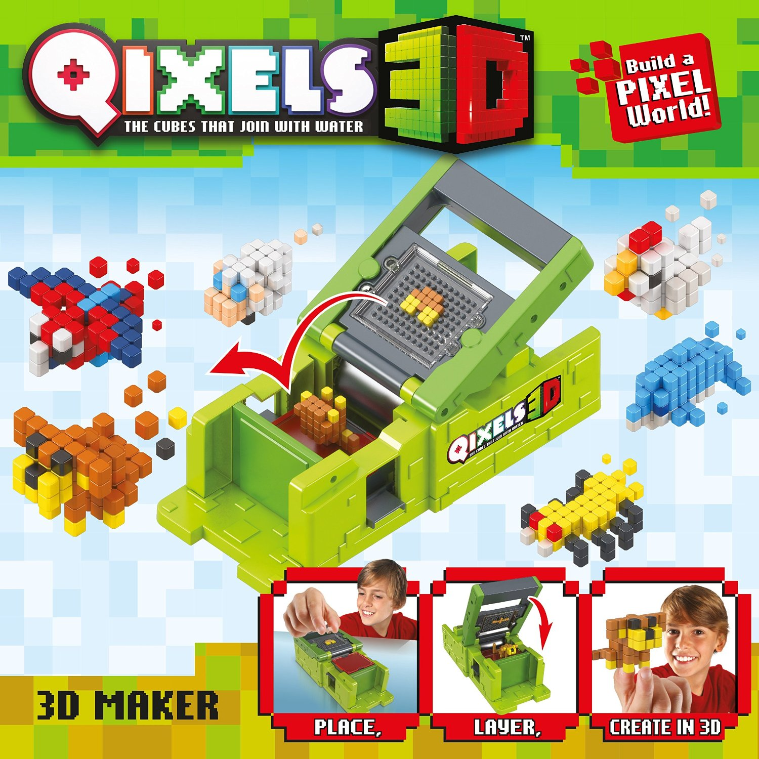 Amazon: Qixels S3 3D Maker Only $16.36! (Reg $29.99)