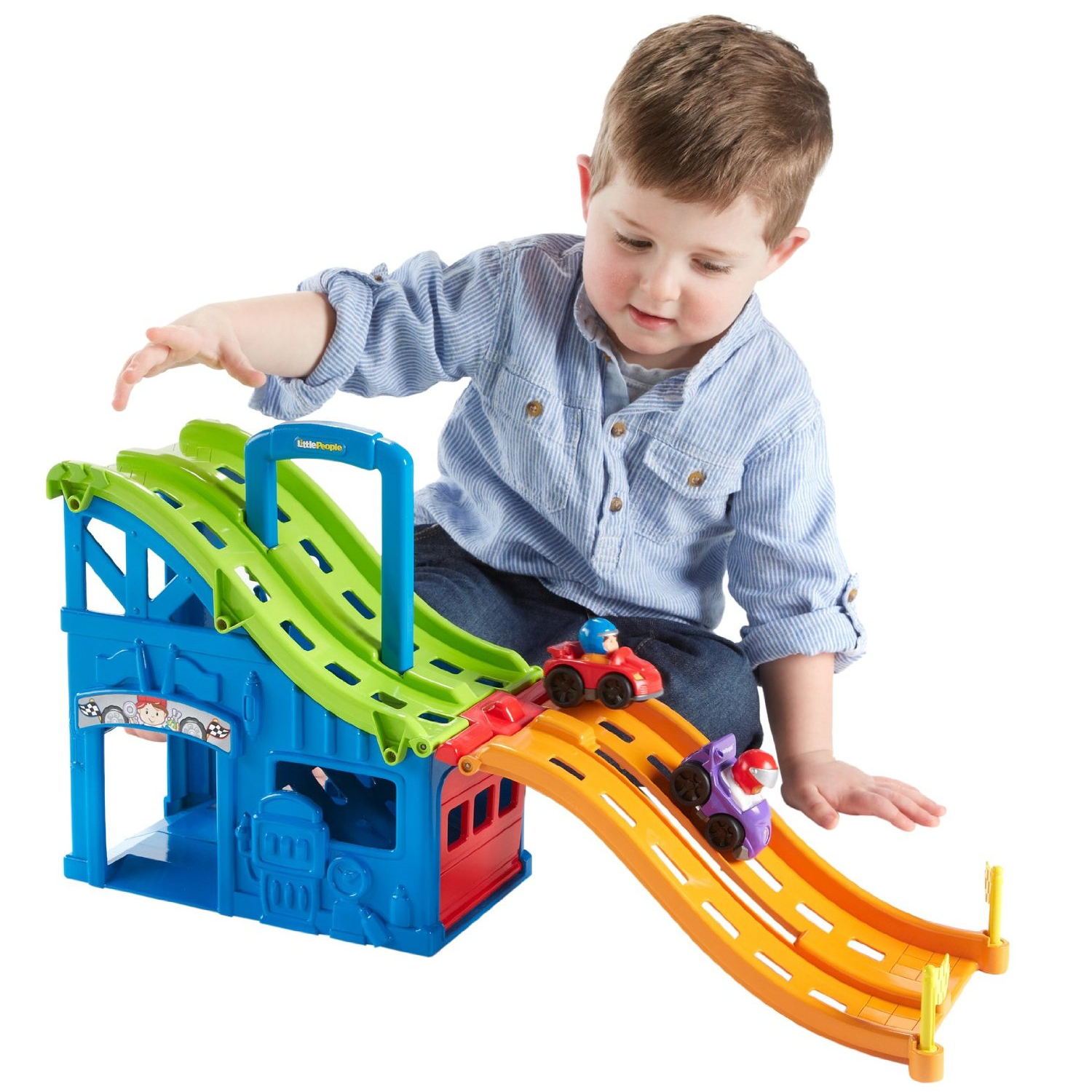 Fisher-Price Little People Wheelies Race and Chase Carrier Only $13.20! (Reg $19.97)