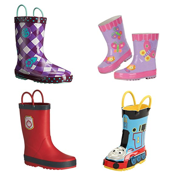 Kids’ Rain Boots Marked Down on Amazon! Prices Start at $8.99!