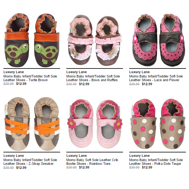Momo Soft Baby (Infant/Toddler) Shoes Only $12.99 Shipped! Or Baby First Walker/Toddler Hard Sole Leathers For $19.99 Shipped!