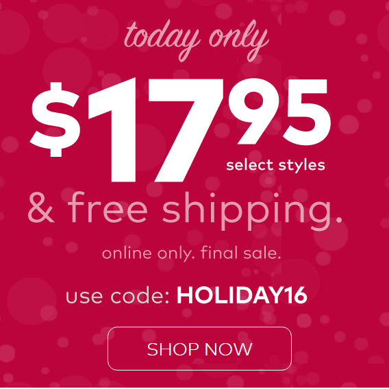 Stride Rite Cyber Monday Sale! Select Styles Only $17.95 + FREE Shipping! Stride Rite Cyber Monday Sale! Select Styles Only $17.95 + FREE Shipping!