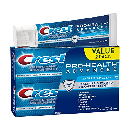 Crest Pro-Health Advanced Extra Deep Clean Toothpaste Twin Pack $3.44 Shipped!
