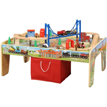 Walmart: 50-Piece Train Set with 2-in-1 Activity Table Only $37.00!