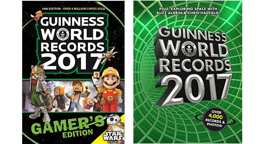 Guinness World Records 2017 Books Starting at $9.88! LOWEST PRICES!
