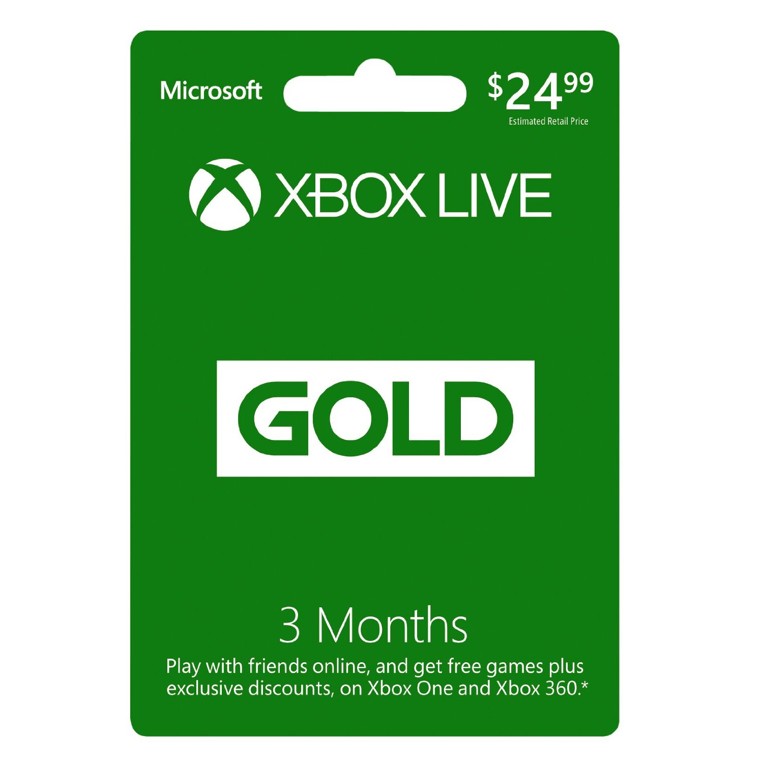 Xbox Live 3 Month Gold Membership Just $14.99! ($5/Month)