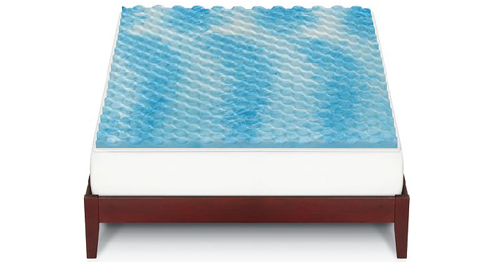 Hurry! The Big One Gel Memory Foam Mattress Topper in ALL Sizes Only $21.24! (Reg. $109.99)