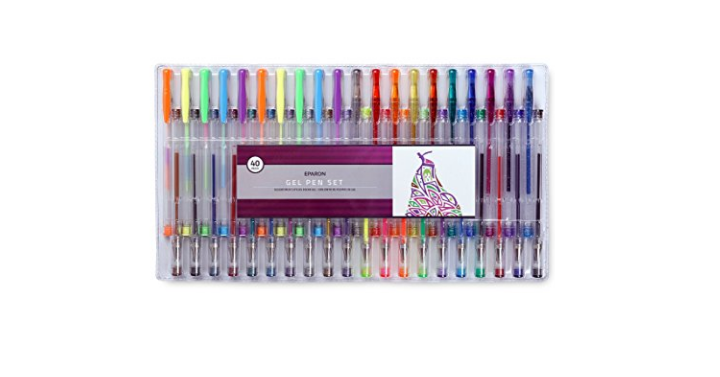 Eparon 40 Piece Gel Pen Set for only $7.99! (Reg. $14.99) Fun Teacher Gift Idea!