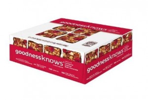 Amazon: goodnessknows Cranberry, Almond, and Dark Chocolate Snack Squares, 12 Count Only $9.91!