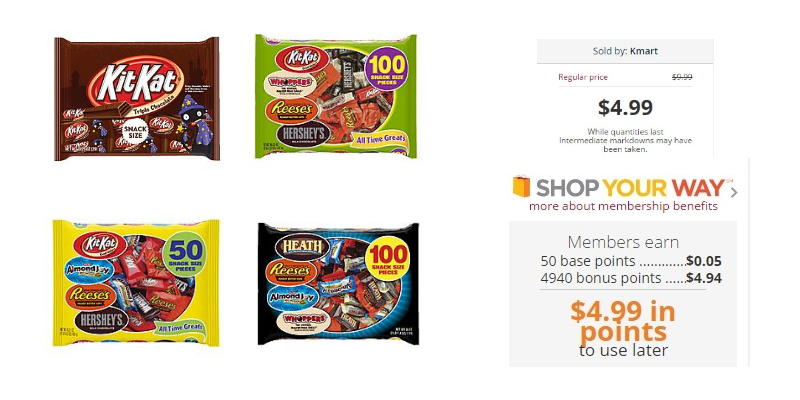 POSSIBLE FREE Halloween Candy After Shop Your Way Rewards!