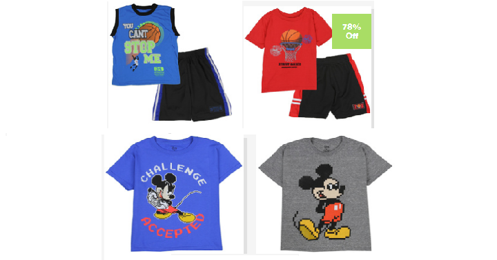 Hollar: CRAZY Low Prices on Kids Clothing! Boys Tee & Short Sets Only $4.00! (Reg. $19)